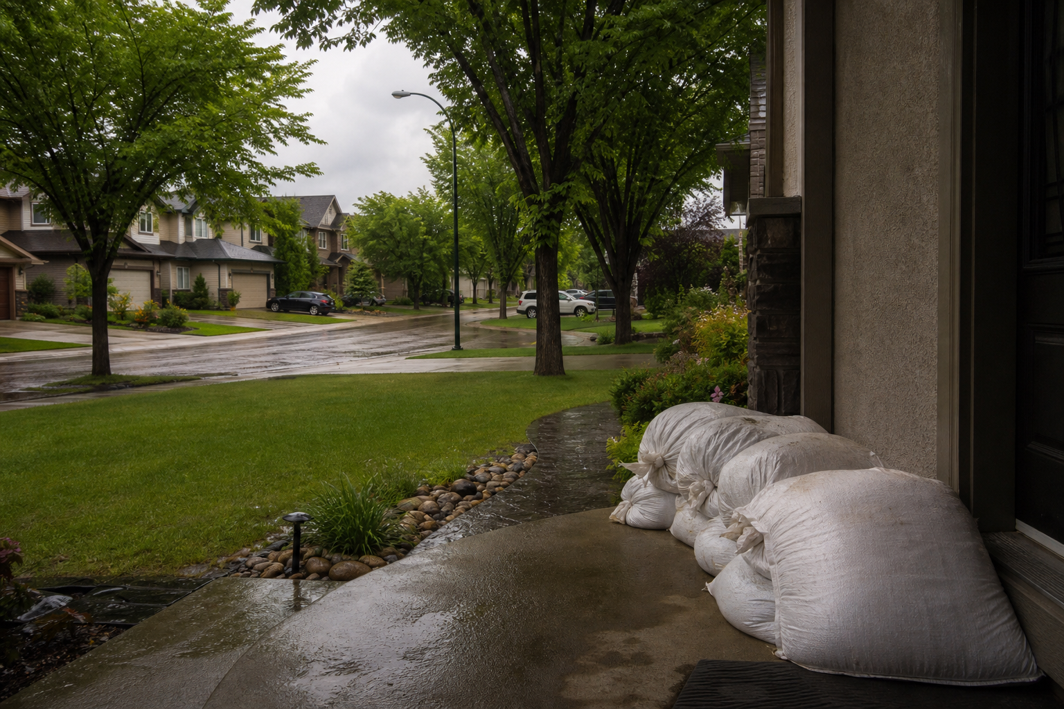 St. Albert Sandbags for Sturgeon River Runoff and Neighbourhood Storms