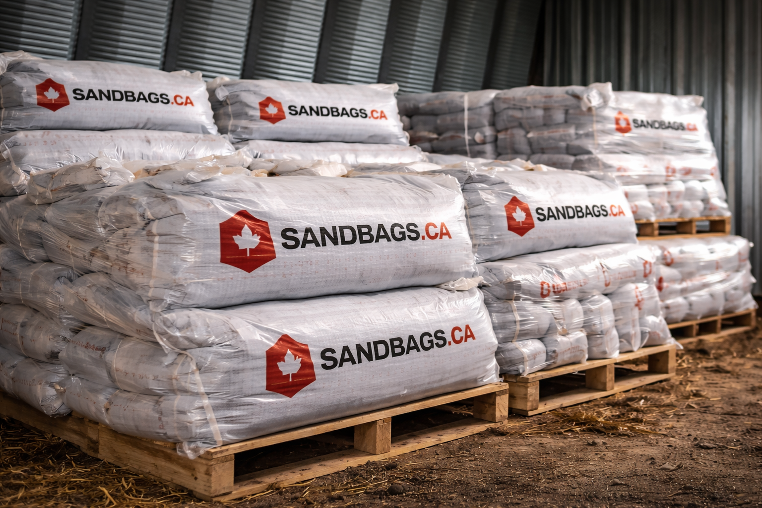 SandBags.ca team preparing orders